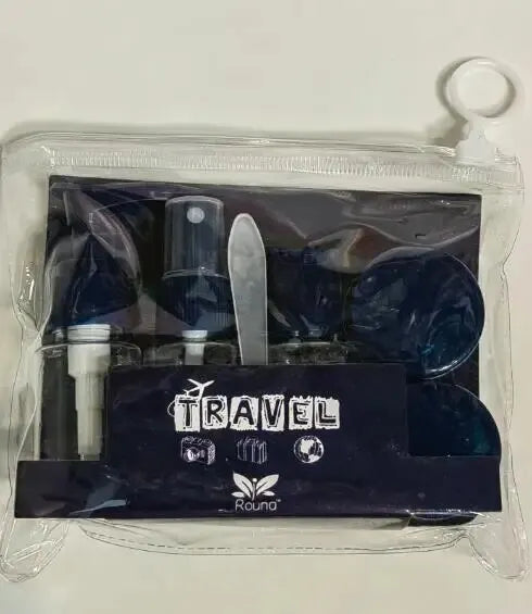 Travel Toiletry Bottles Kit - Leak-Proof Refillable Containers Set