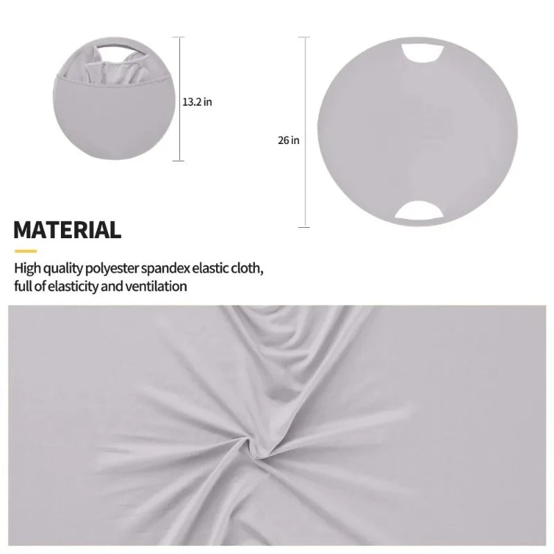 2025 New Foldable Laundry Basket Home Portable Dirty Clothes Folding Basket Space-Saving Home Laundry Organization